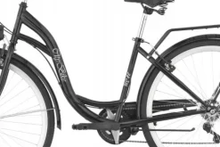 Rower miejski Citybike S7B 28 cali damski Czarny