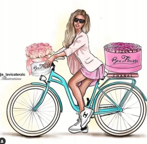 ROWER MIEJSKI DAMKA DAMSKI KOSZ WKŁAD LAZUROWY 26 LEKKI PASTELOWY