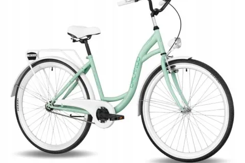 ROWER MIEJSKI DAMSKI 28 LEKKA DAMKA ORLANDO ECO RETRO MĘSKI + GRATIS
