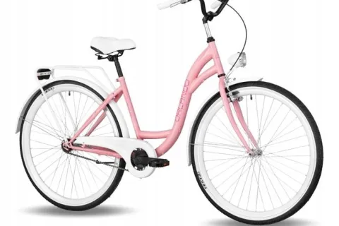 ROWER MIEJSKI DAMSKI 28 LEKKA DAMKA ORLANDO ECO RETRO MĘSKI + GRATIS