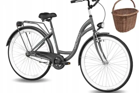 ROWER MIEJSKI DAMSKI 28 LEKKA DAMKA ORLANDO ECO RETRO MĘSKI + GRATIS