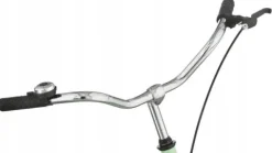 Rower miejski INDIANA Moena 26 cali damski + Kosz VÖGEL VKS-102WH Stalowy