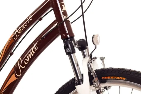 Rower Miejski 26 Romet Belleco 1.0 CITY Brązowy 18