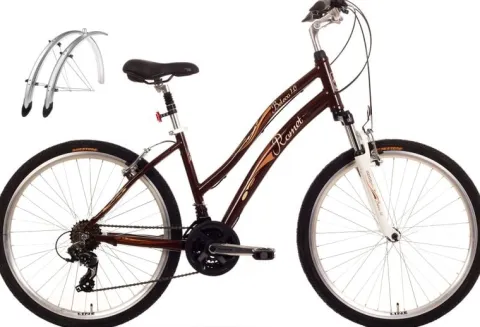 Rower Miejski 26 Romet Belleco 1.0 City Brązowy 16