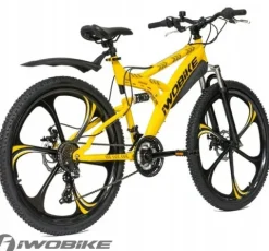 Rower Męski Damski Górski Koła 26 MTB Shimano IWOBIKE 2025 Full Amory