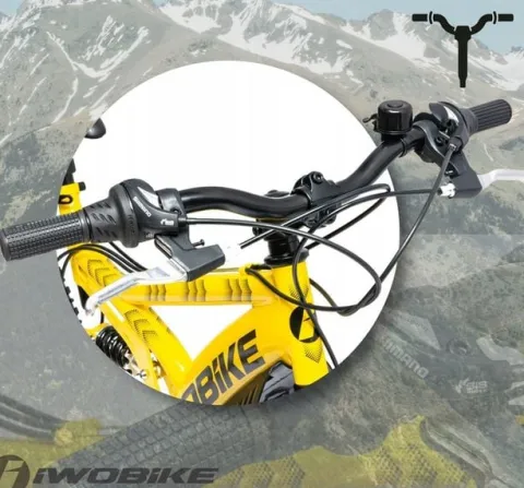 Rower Męski Damski Górski Koła 26 MTB Shimano IWOBIKE 2025 Full Amory