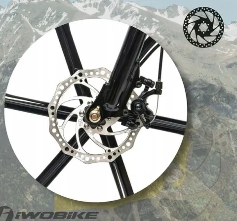 Rower Męski Damski Górski Koła 26 MTB Shimano IWOBIKE 2025 Full Amory
