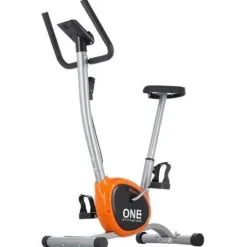 Rower stacjonarny treningowy RW3011 One Fitness pomarańczowo-srebrny