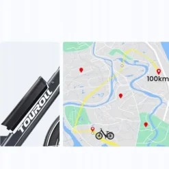 ROWER TOUROLL J1 ST ELEKTRYCZNY MESKI TREKKINGOWY 250W 100KM 15.6AH