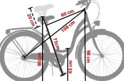 Rower trekkingowy damski 28 Kozbike NAIROBI (19") czarny (21 bieg) (K9)