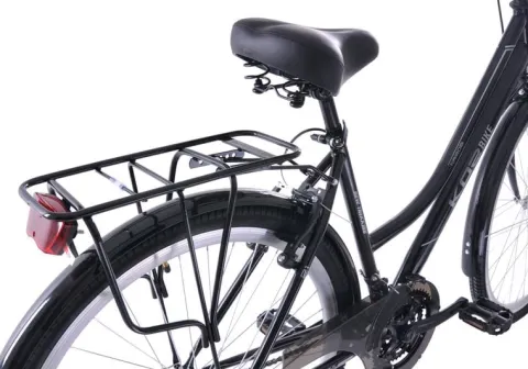 Rower trekkingowy damski 28 Kozbike NAIROBI (19") czarny (21 bieg) (K9)