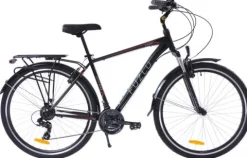 Rower trekkingowy 28 Fuzlu Core Men amor. (20") czarny/czerwony/biały połysk