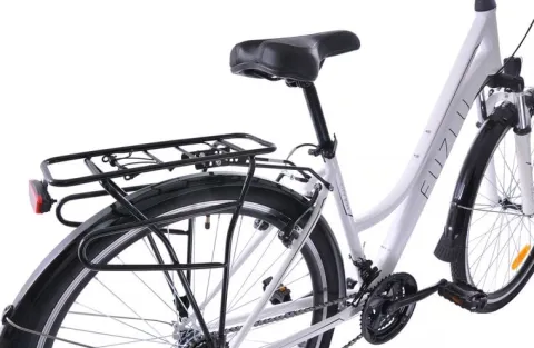 Rower trekkingowy 28 Fuzlu Core Lady amor. 18" biały/czarny/czarny połysk
