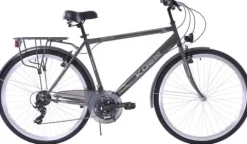 Rower trekkingowy męski 28 Kozbike DENVER (21") grafitowy (21 biegów) (K13)