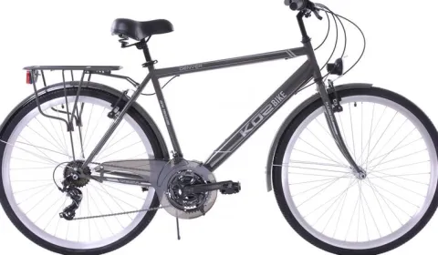 Rower trekkingowy męski 28 Kozbike DENVER (21") grafitowy (21 biegów) (K13)