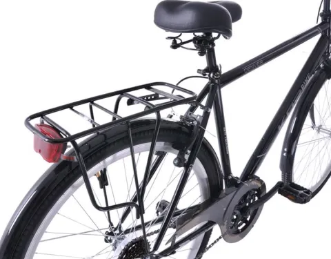 Rower trekkingowy męski 28 Kozbike DENVER (21") czarny (21 biegów) (K13)
