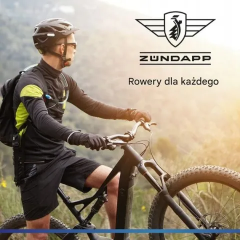 Rower Zundapp Blue 5.0 rama 17 cali, koła 24, czarny