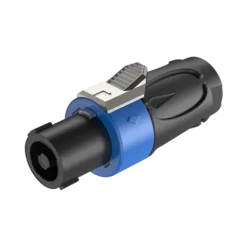 Roxtone wtyk speakon 4-pin żeński niebieski RS4F-N-BU