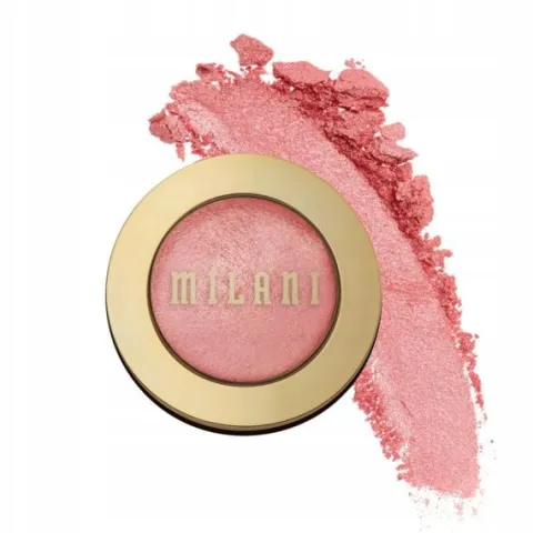 Róż wypiekany rozświetlacz MILANI Baked Powder 01 DOLCE PINK 3,5g