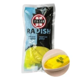 Rzodkiew żółta marynowana Takuan do sushi paski piklowana chrupiąca radish 350g