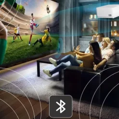 RZUTNIK PROJEKTOR SMART TV WIFI FULL HD 4K 9000lm LCD LED BLUETOOTH ANDROID