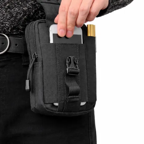 SASZETKA TAKTYCZNA NERKA BIODROWA WOJSKOWA MOLLE NA PAS CORDURA BIODRÓWKA
