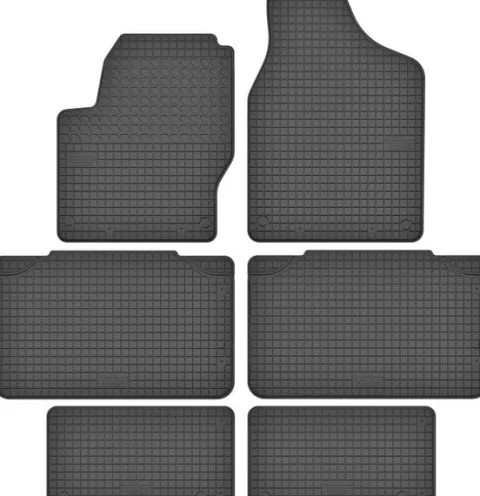 Seat Alhambra I / 1 DYWANIKI GUMOWE STOPERY 7os.