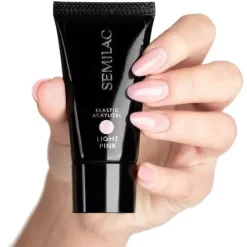SEMILAC Acrylgel Elastic Flexy Akrylożel Light Pink 30g