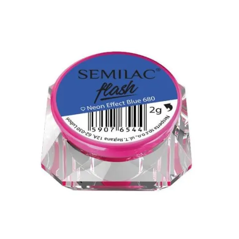 Semilac Flash Neon Effect Blue 680