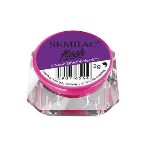 Semilac Flash Neon Effect Violet 679