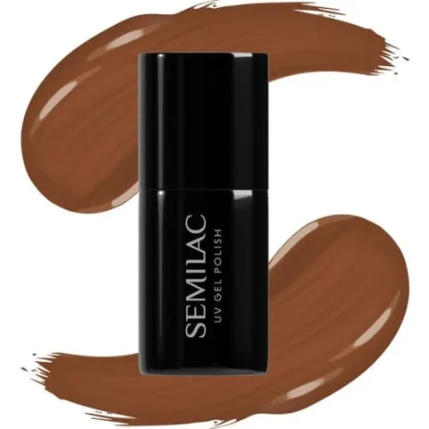 SEMILAC Lakier hybrydowy 653 Mud Bath 7ml