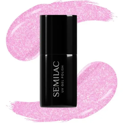 SEMILAC Lakier hybrydowy 498 Primavera Pink 7ml