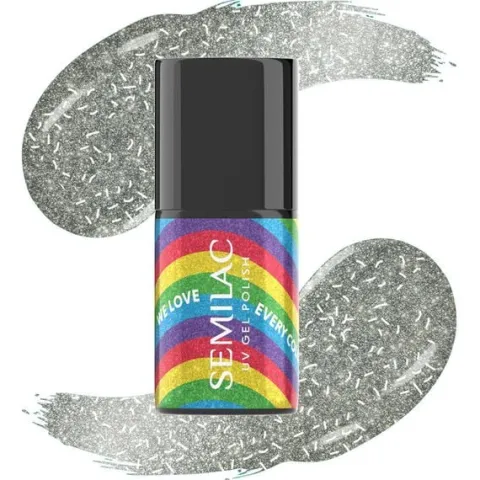 SEMILAC Lakier hybrydowy 489 Proud Rainbow 7ml