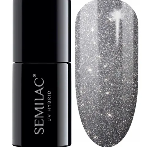 Semilac 334 Lakier hybrydowy Silver Lavender 7ml