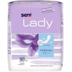 SENI LADY NORMAL wkładki urologiczne dla kobiet 30szt. chłonność 3/7