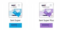 SENI SUPER PLUS PIELUCHOMAJTKI DLA DOROSŁYCH M NA RZEPY 30SZT.