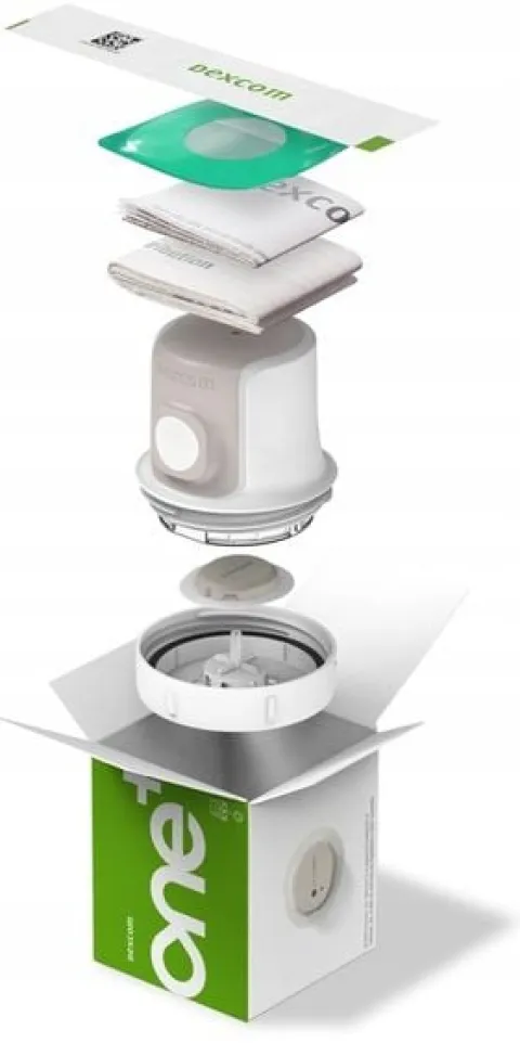 Sensor Dexcom ONE+ do Ciągłego Monitorowania Pomiaru Glikemii + Aplikacja