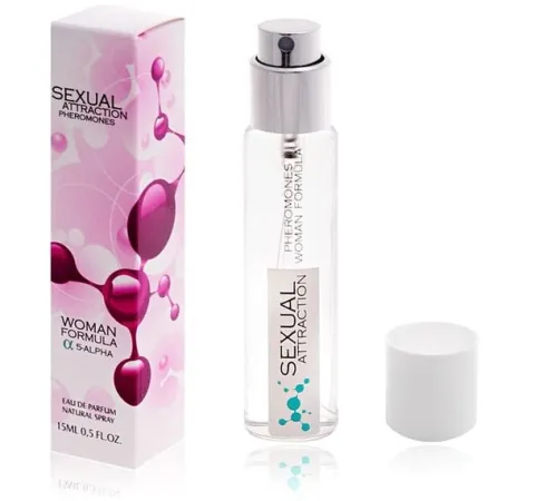 SEXUAL ATTRACTION DAMSKIE PERFUMY Z FEROMONAMI ZWIĘKSZONA ATRAKCYJNOŚĆ 15ML