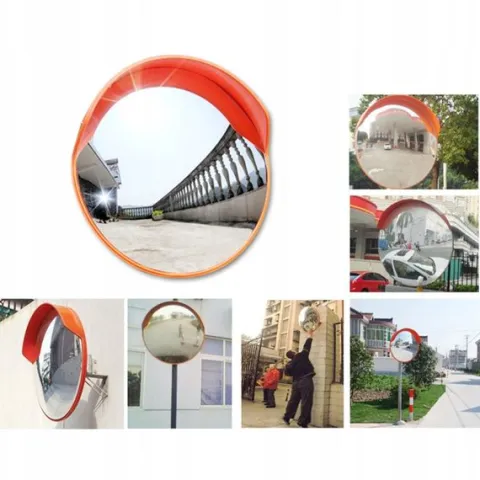 SFERYCZNE LUSTRO DROGOWE UCHWYT NIETŁUKĄCE 60 CM