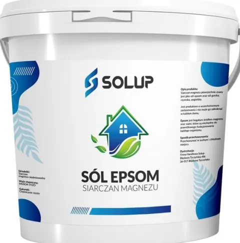 Siarczan magnezu sól gorzka czysty 99,5% epsom 5kg