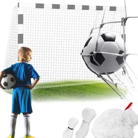 Siatka do bramek piłkarskich 180 x 120 x 60 cm Neo-Sport