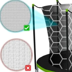 Siatka do trampoliny wewnętrzna 404cm 13ft Neo-Sport