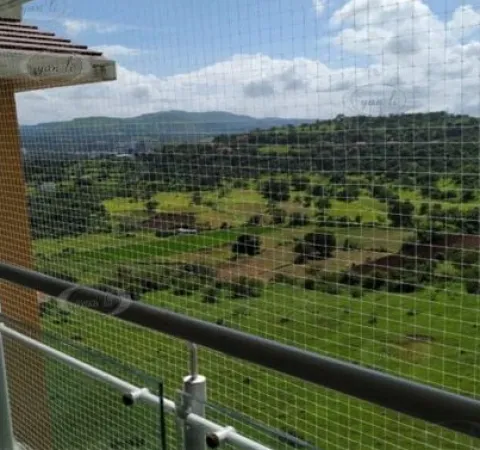 SIATKA NA BALKON Z DRUCIKIEM PREMIUM DLA KOTA BEZ WIERCENIA ZESTAW 6x3