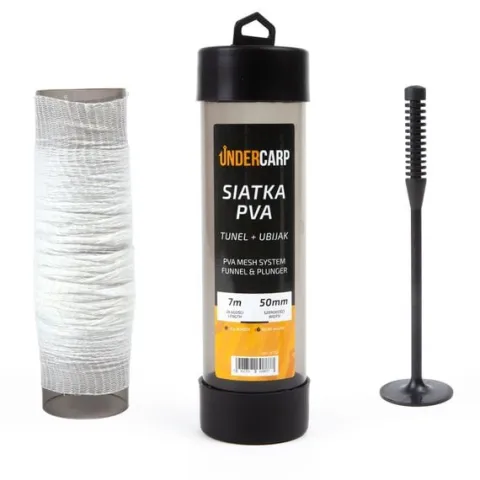 SIATKA PVA ROZPUSZCZALNA UNDERCARP TUNEL + UBIJAK 50MM 7M