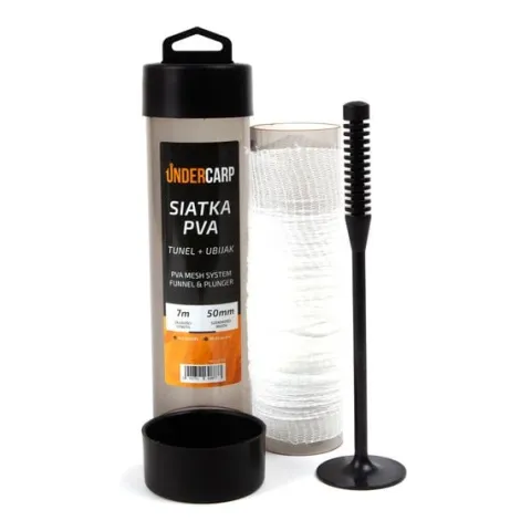 SIATKA PVA ROZPUSZCZALNA UNDERCARP TUNEL + UBIJAK 50MM 7M