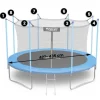 Siatka wewnętrzna do trampolin 404cm 13ft Neo-Sport