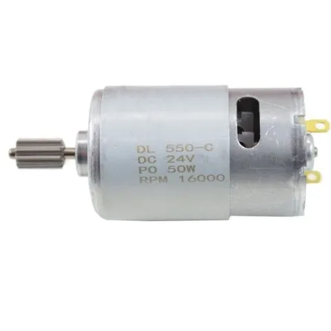 SILNIK DO POJAZDÓW NA AKUMULATOR SILNIK-24V-DL550-C-16000RPM-50W