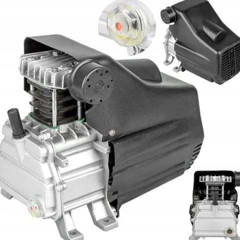 SILNIK ELEKTRYCZNY 230V Z POMPA DO KOMPRESORA 24/50L JEDNOTŁOKOWA SPRĘŻARKA