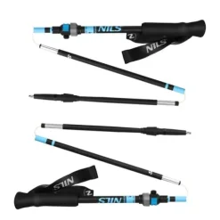 Składane kije trekkingowe z aluminium 7075 TK8604 Nils