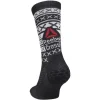 Skarpety Reebok CrossFit Engineered X Stripe Crew unisex skarpetki sportowe termoaktywne 34-36